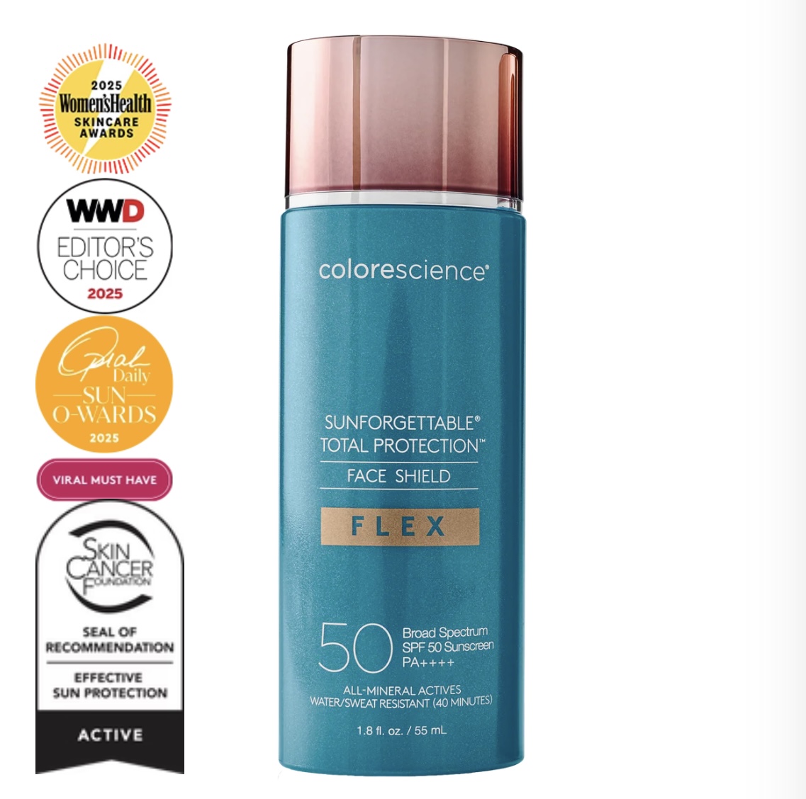 Colorescience Face Shield Flex Солнцезащитная эмульсия SPF 50 55мл