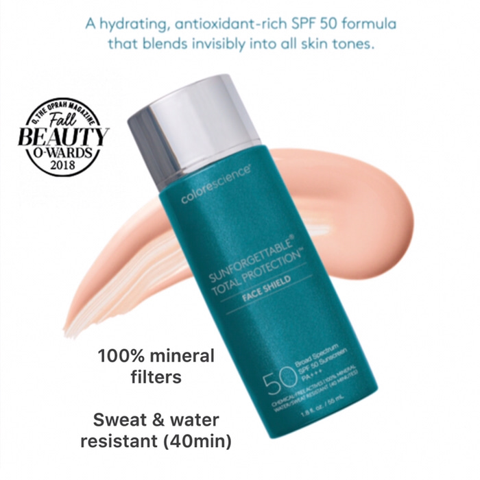 Солнцезащитная эмульсия Colorescience Total protection face spf50  55мл