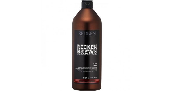 Шампунь 3-in-1 REDKEN Brews  1Л