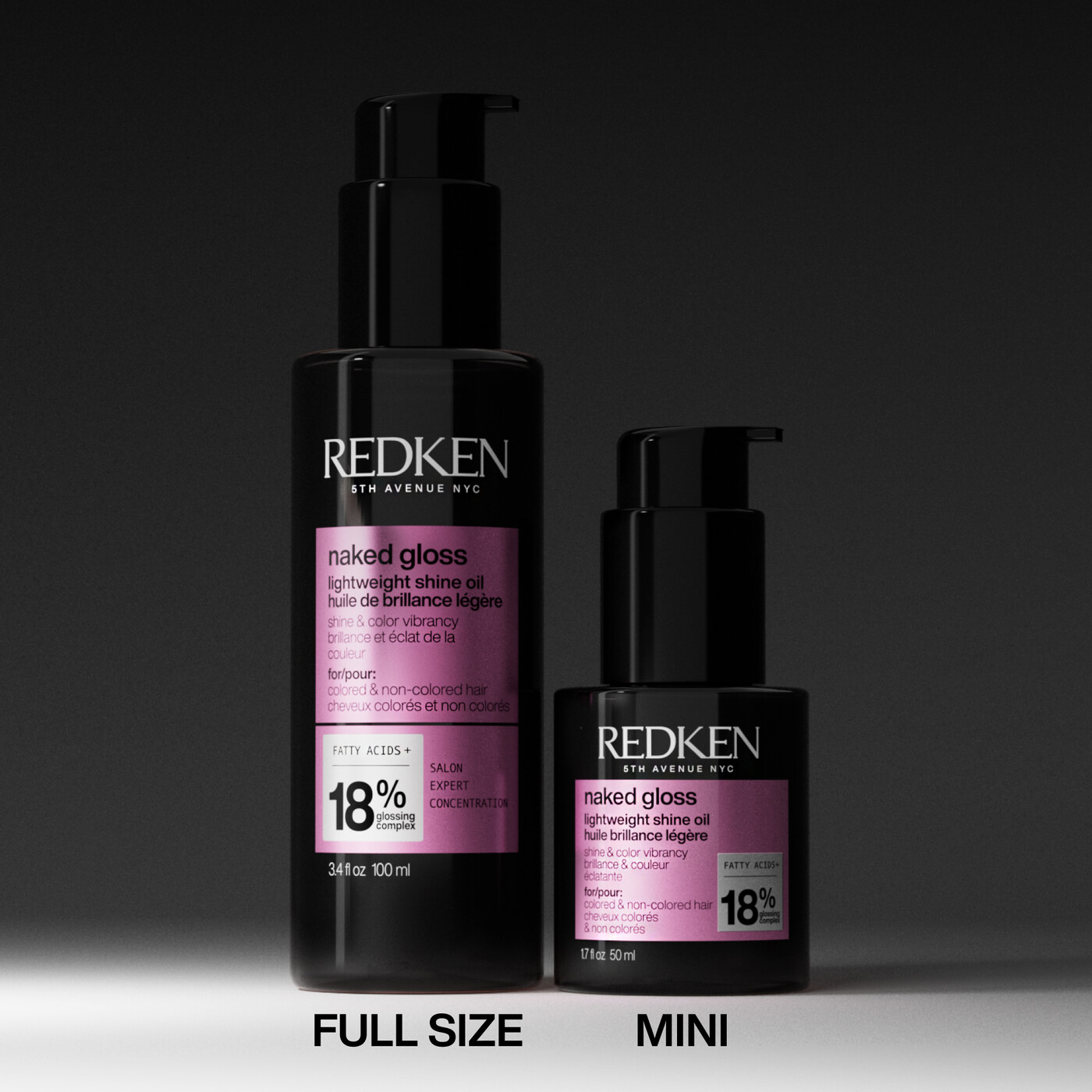 REDKEN Naked Gloss lightweight shine Oil Масло-блекс