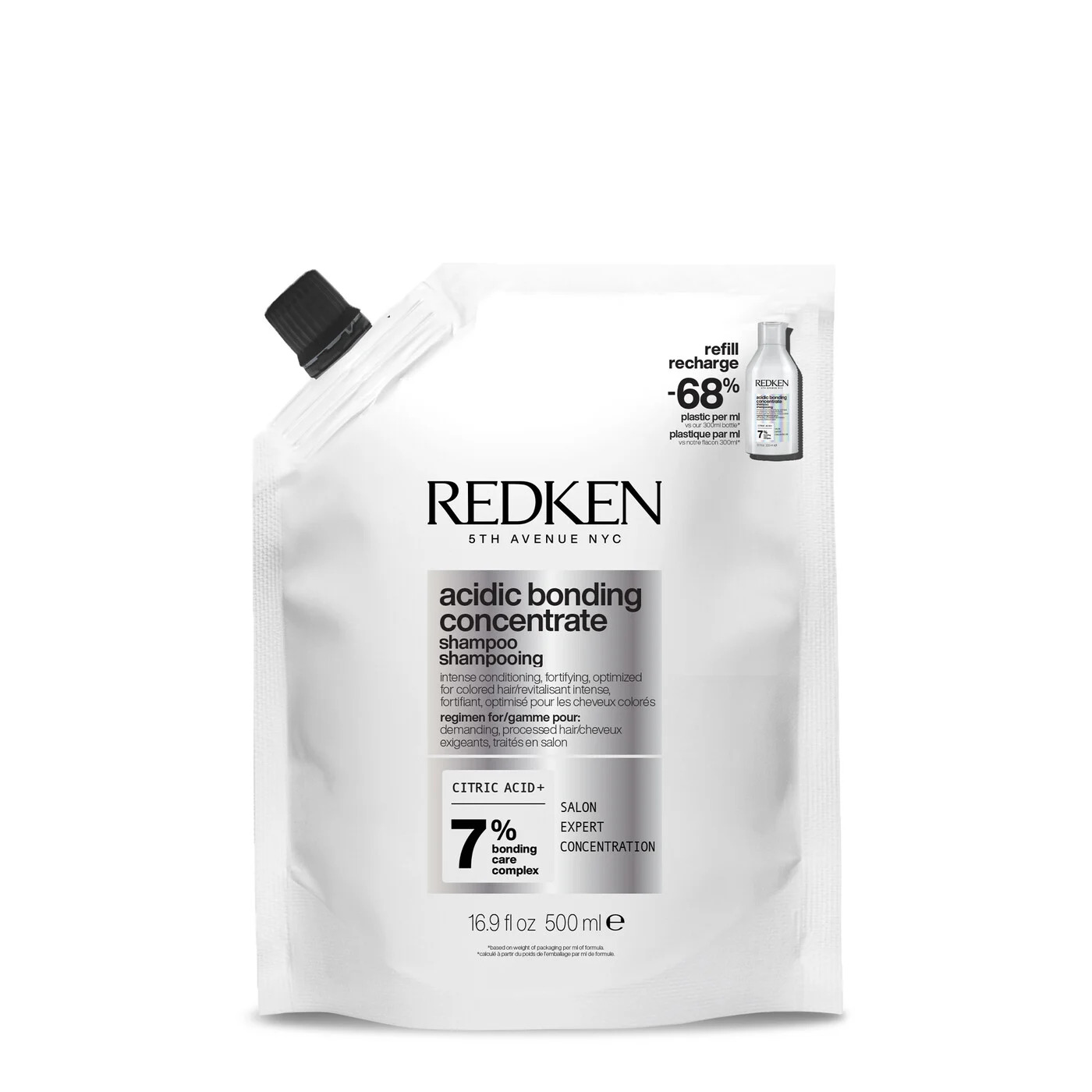NEW! Шампунь REDKEN Acidic Bonding Concentrate 500МЛ сменный блок