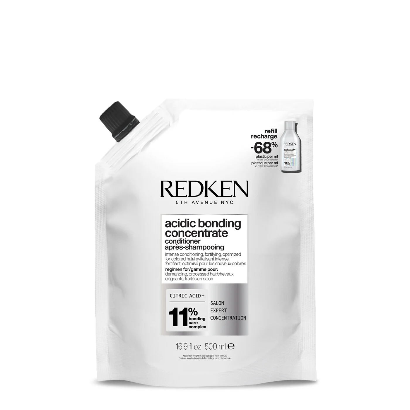 NEW! Кондиционер REDKEN Acidic Bonding Concentrate 500МЛ сменный блок