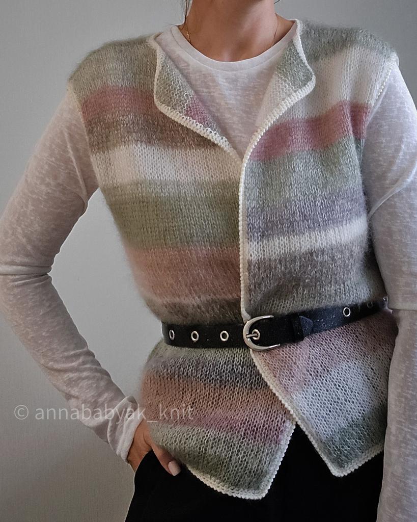 Мастер-класс "Жилет Теплушка"