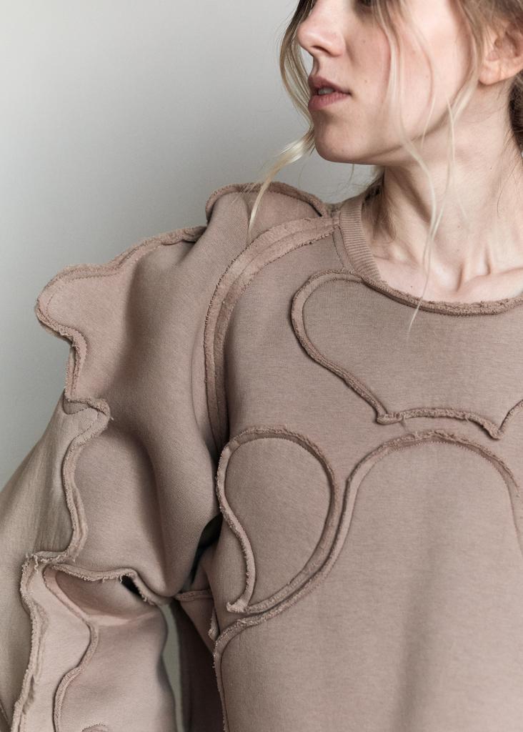 Свитшот бежевый