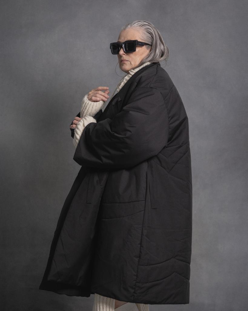 БУШЛАТ чёрный FW23019