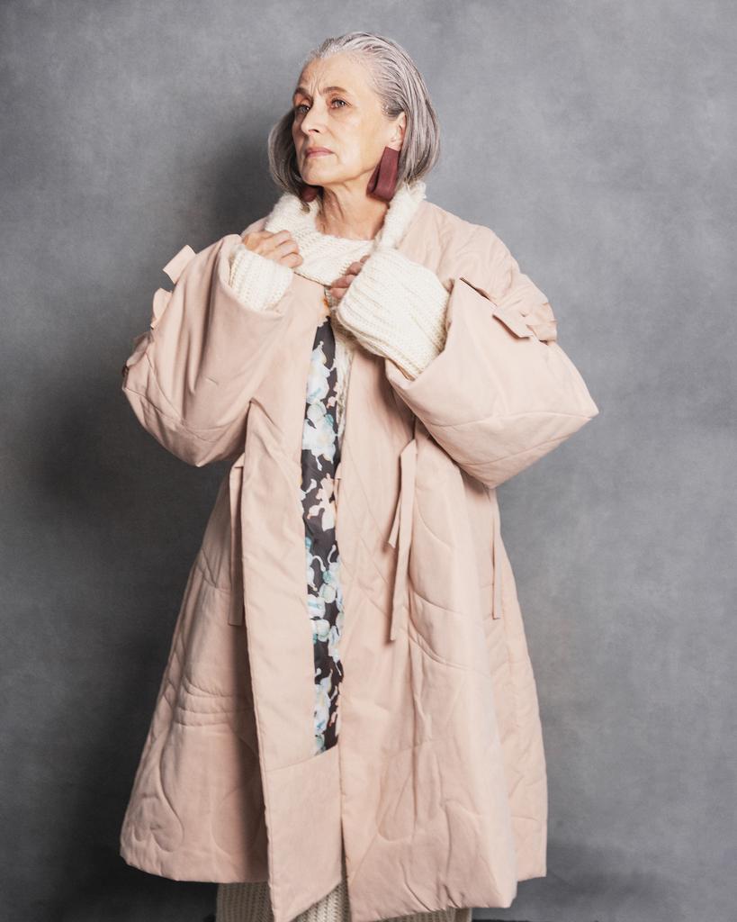 БУШЛАТ пудровый FW23023