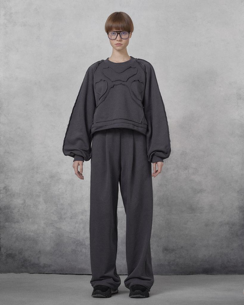 Брюки дымчатый кот