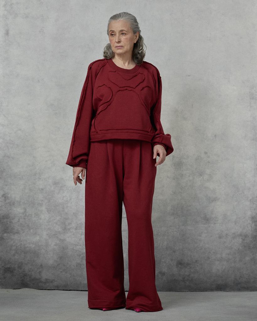 Брюки ягодное варенье