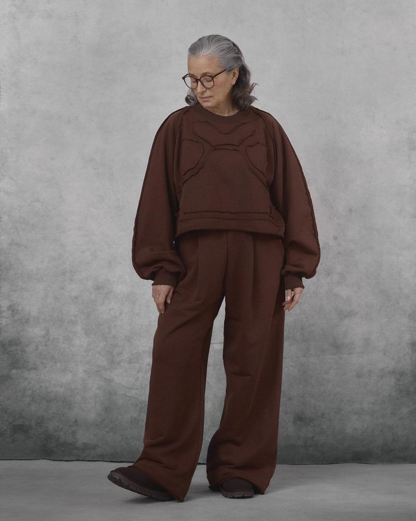 Брюки горячий шоколад