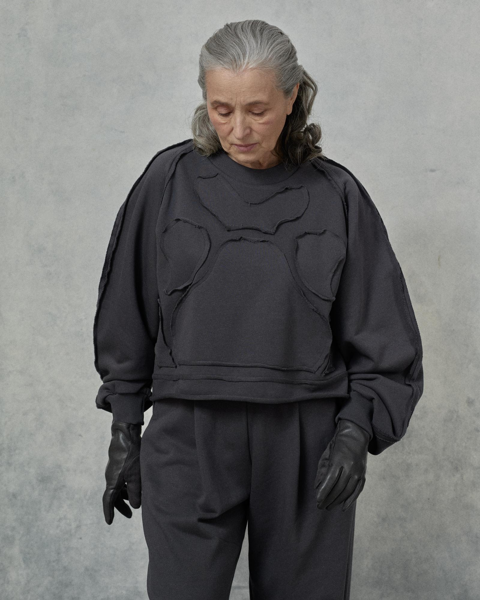 Свитшот дымчатый кот