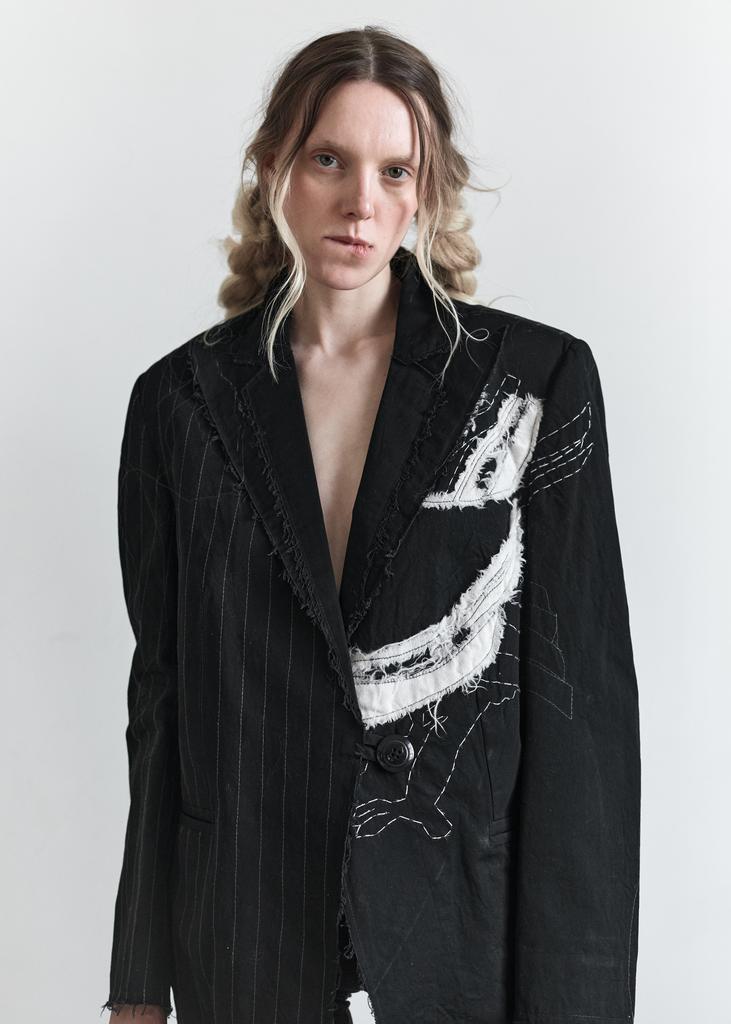 Жакет с птицей