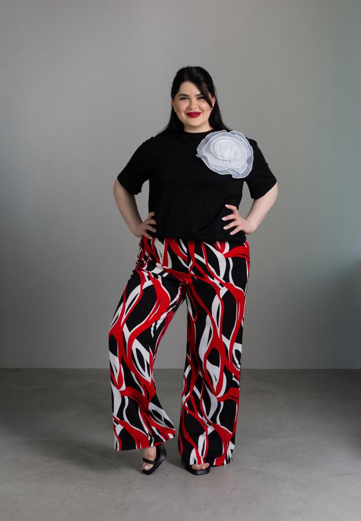 Брюки палаццо мультиколор (под заказ), в наличии 4 шт