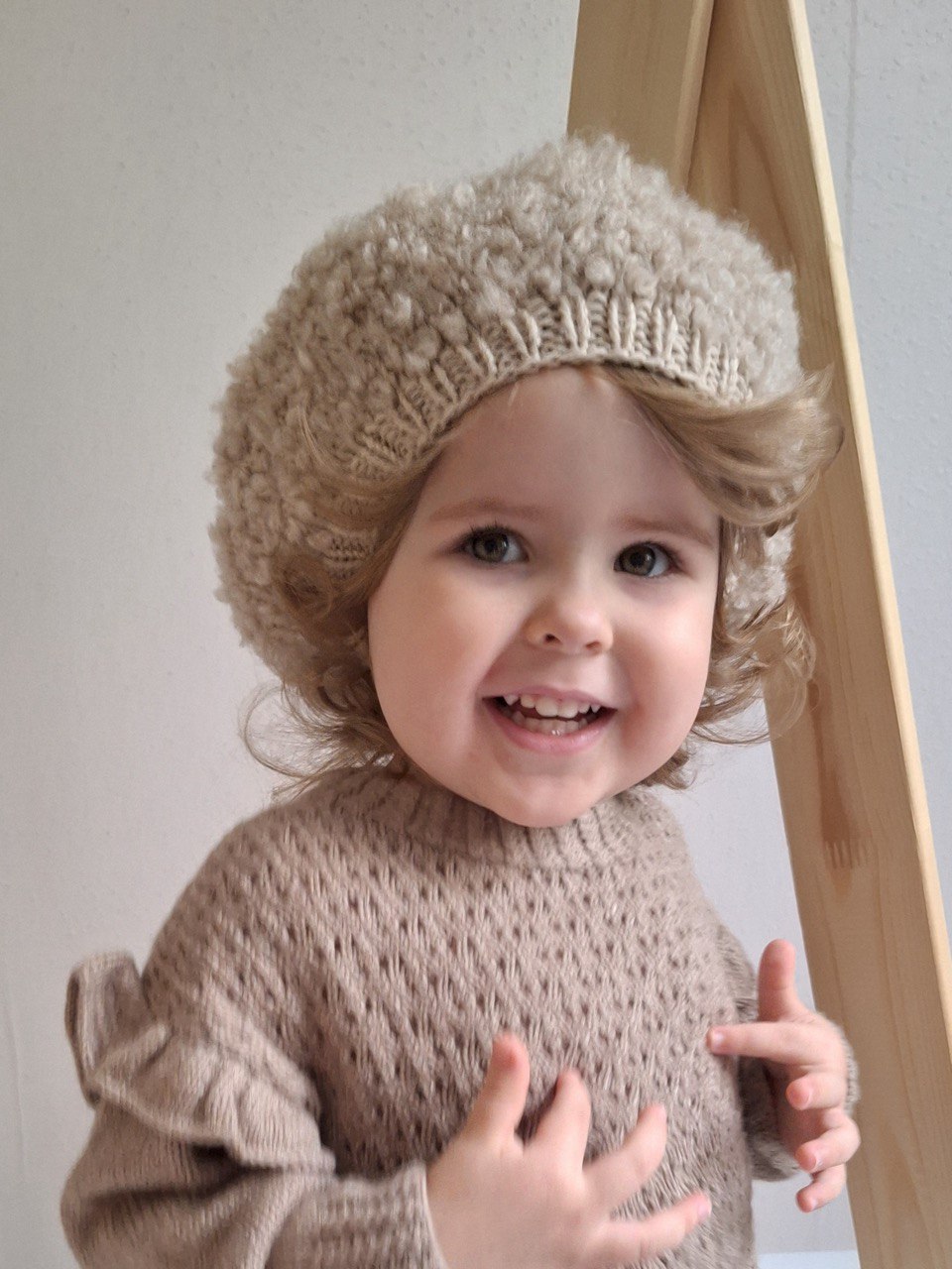 Мастер-класс берет "Букле кукле"