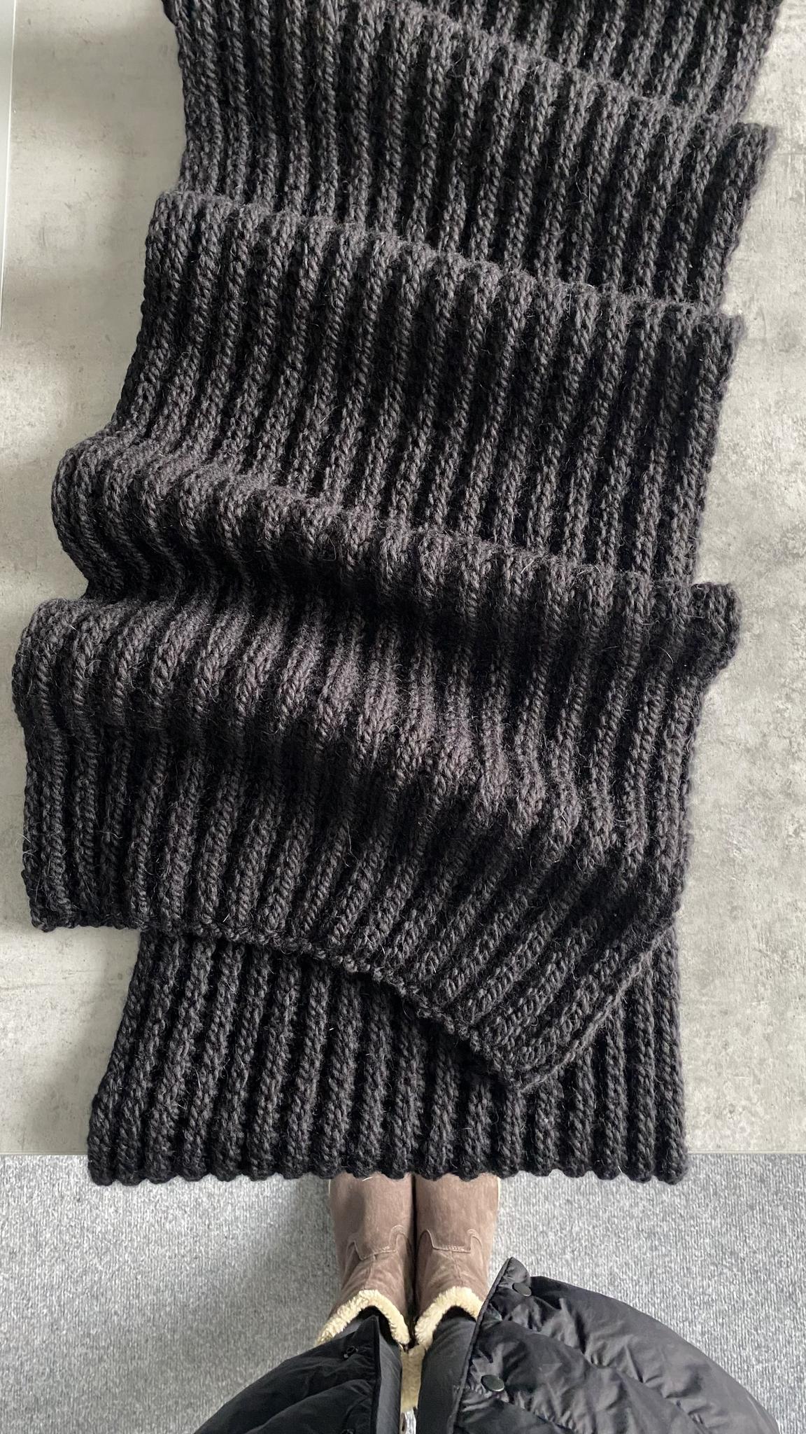 Мастер-класс ШАРФ ПУХЛЯШ