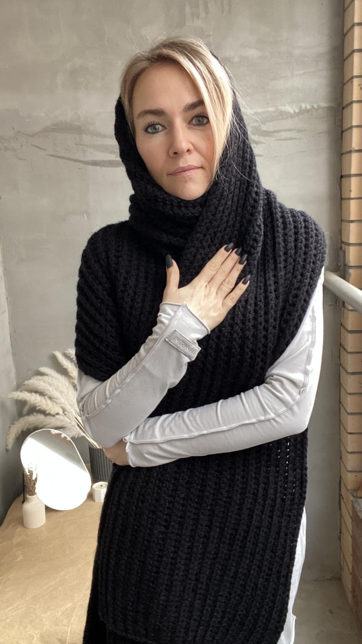 Мастер-класс ШАРФ ПУХЛЯШ