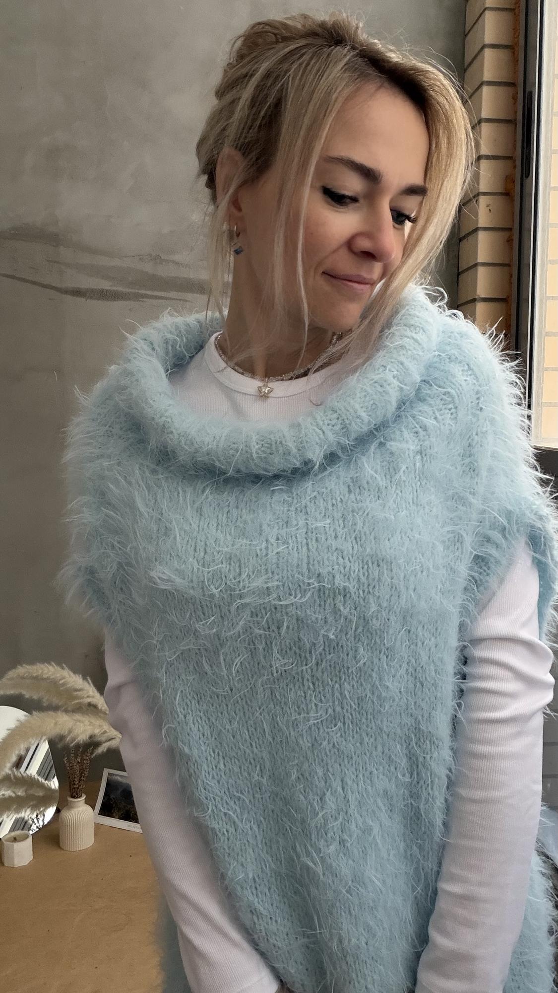 Мастер-класс ПУШИСТЫЙ ЖИЛЕТ