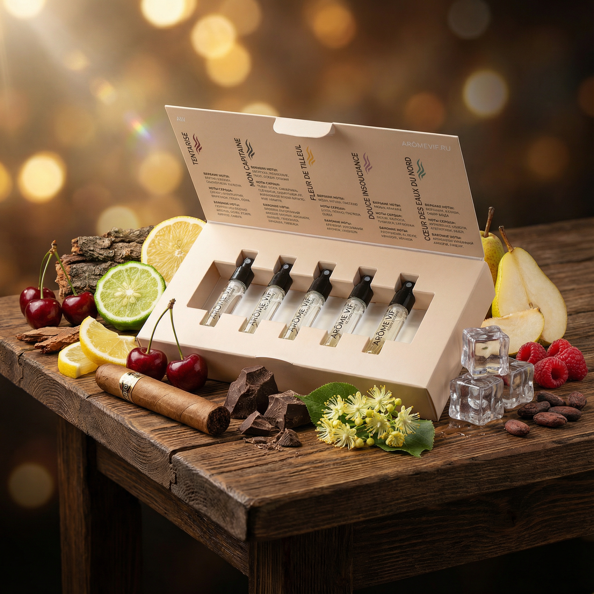 Семпл-бокс Arome Vif, 5 шт. * 2 мл.