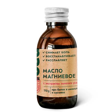 Магниевое масло «Пи болях в суставах и мышцах» с экстрактом золотого уса, Юга
