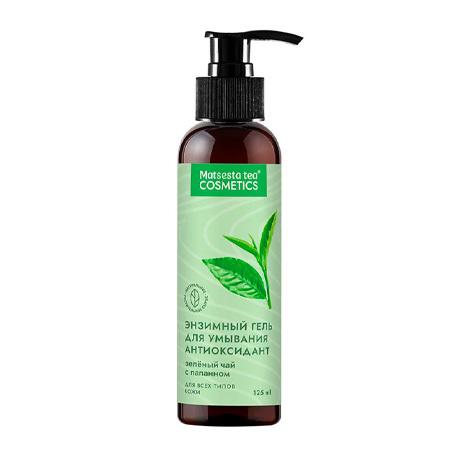 Энзимный гель для умывания зеленый чай с папаином «Антиоксидант», Matsesta Tea Cosmetics