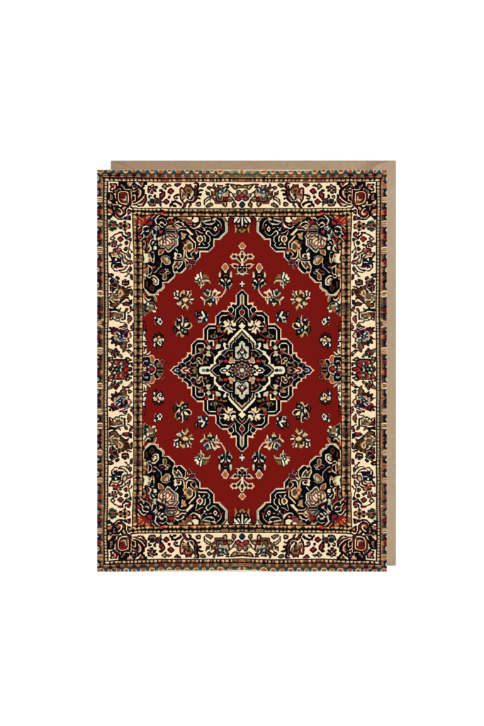 открытка "ковёр"