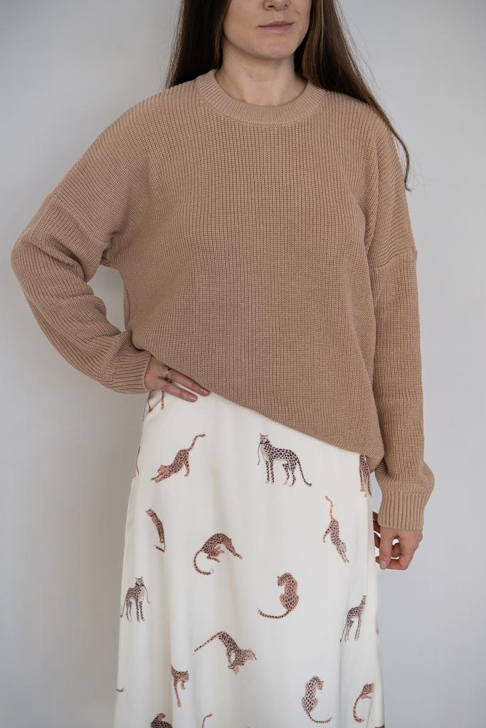 Джемпер бежевый