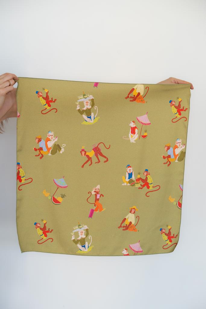 Платок обезьянки