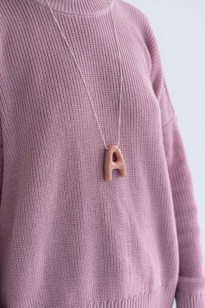 Подвеска розовая А