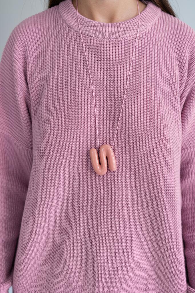 Подвеска розовая N