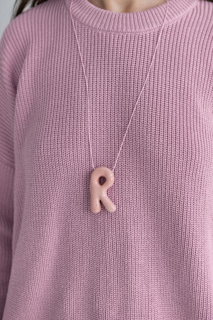 Подвеска розовая R