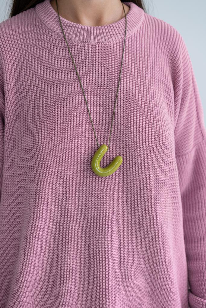 Подвеска оливковая U