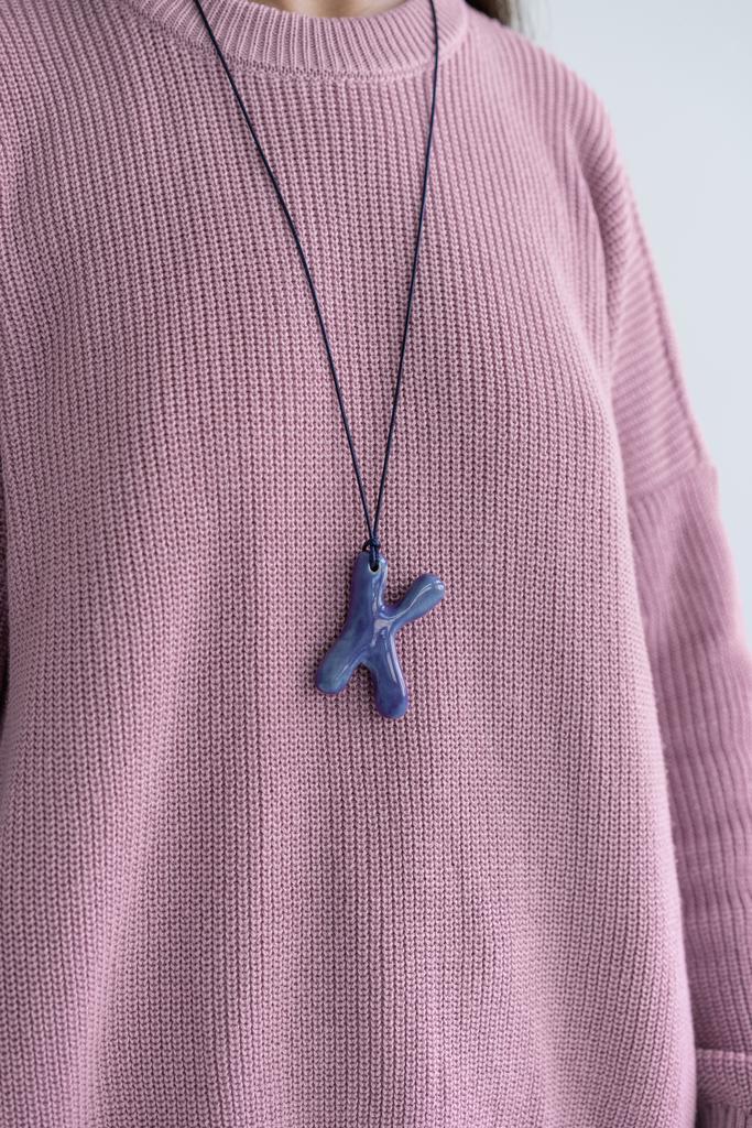 Подвеска синяя К