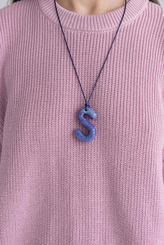 Подвеска синяя S