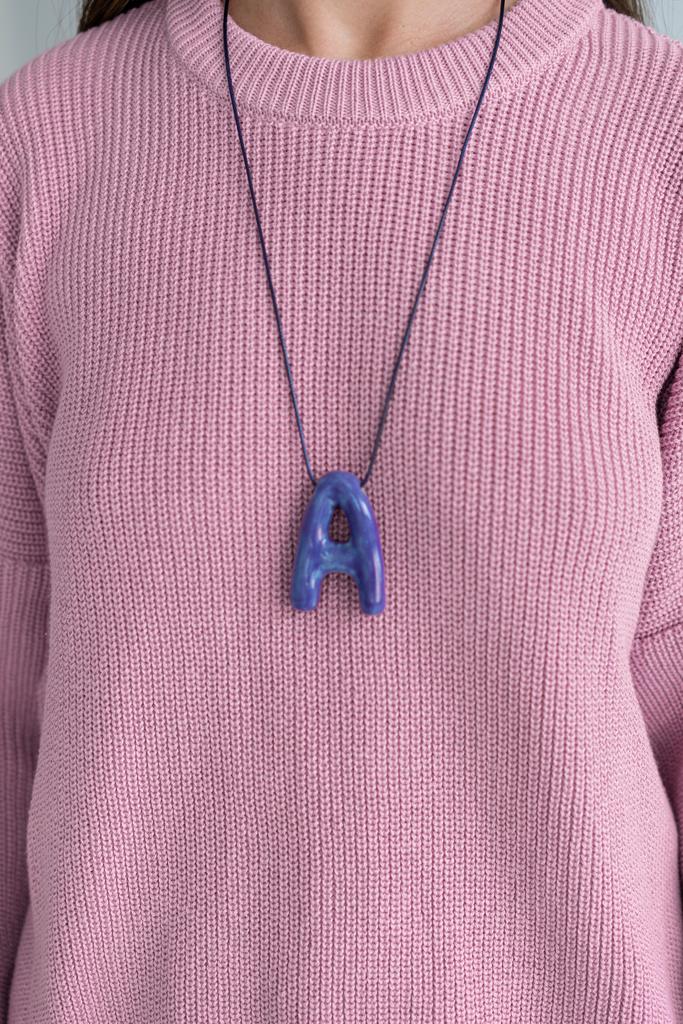 Подвеска синяя А