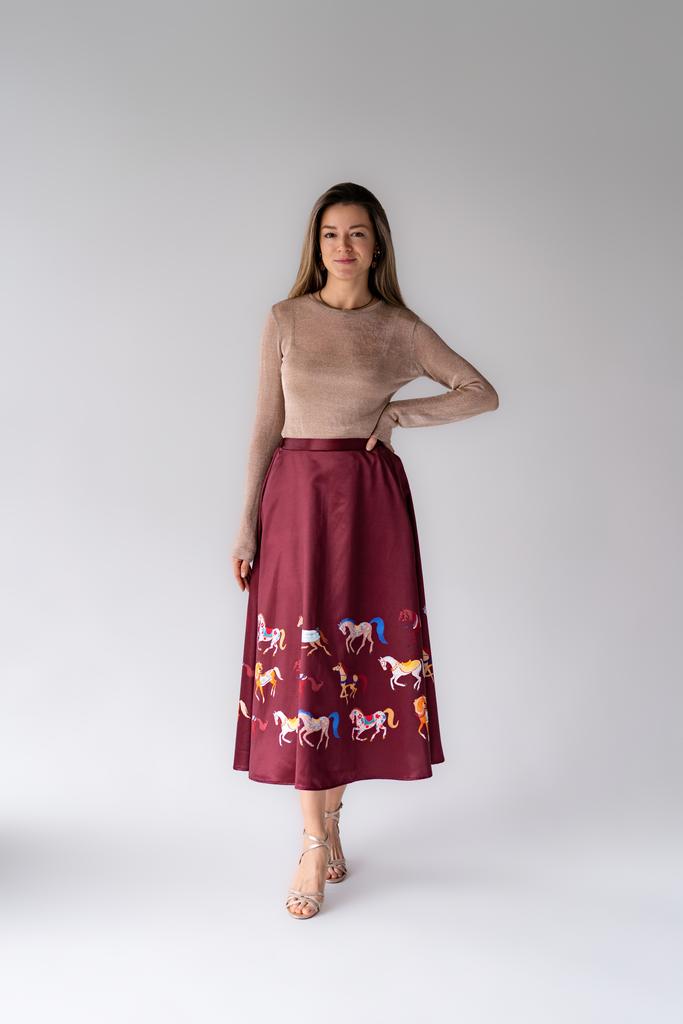 Лонгслив золотой