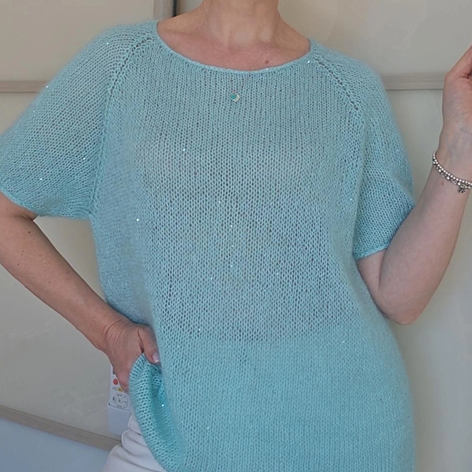 Описание вязания джемпер Афина pattern Afina