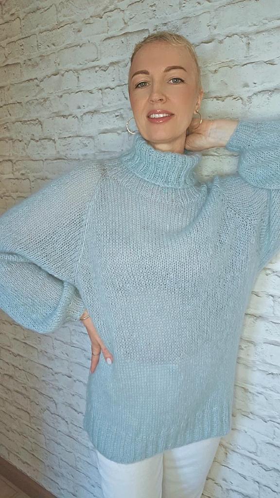 СВИТЕР ОВЕР_ПУХЛЯШ