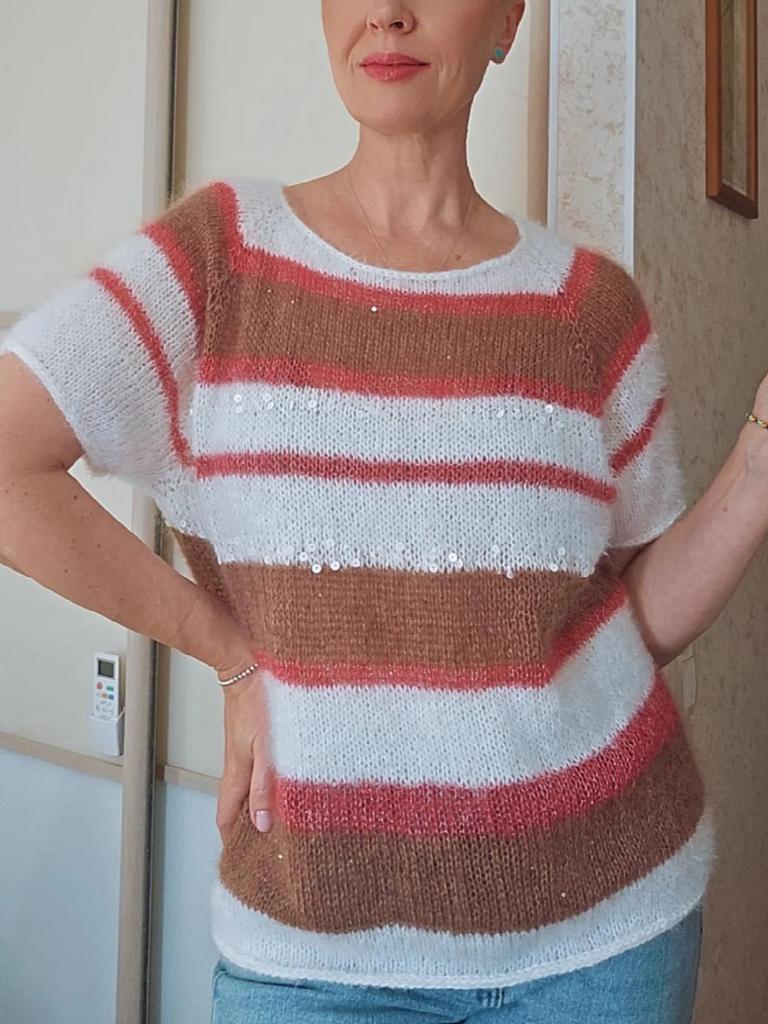 Джемпер Afina с коротким рукавом