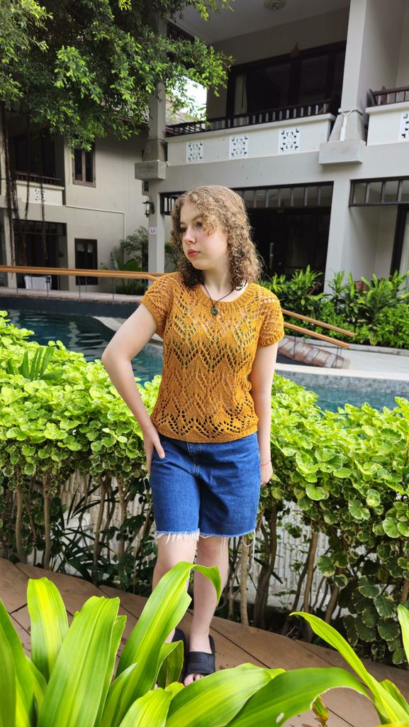 Ажурный топ в наличии