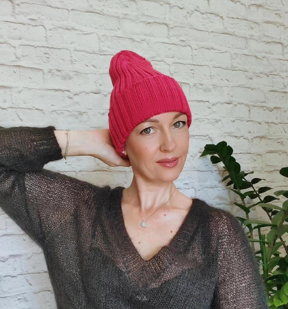 Шапочка из мериноса