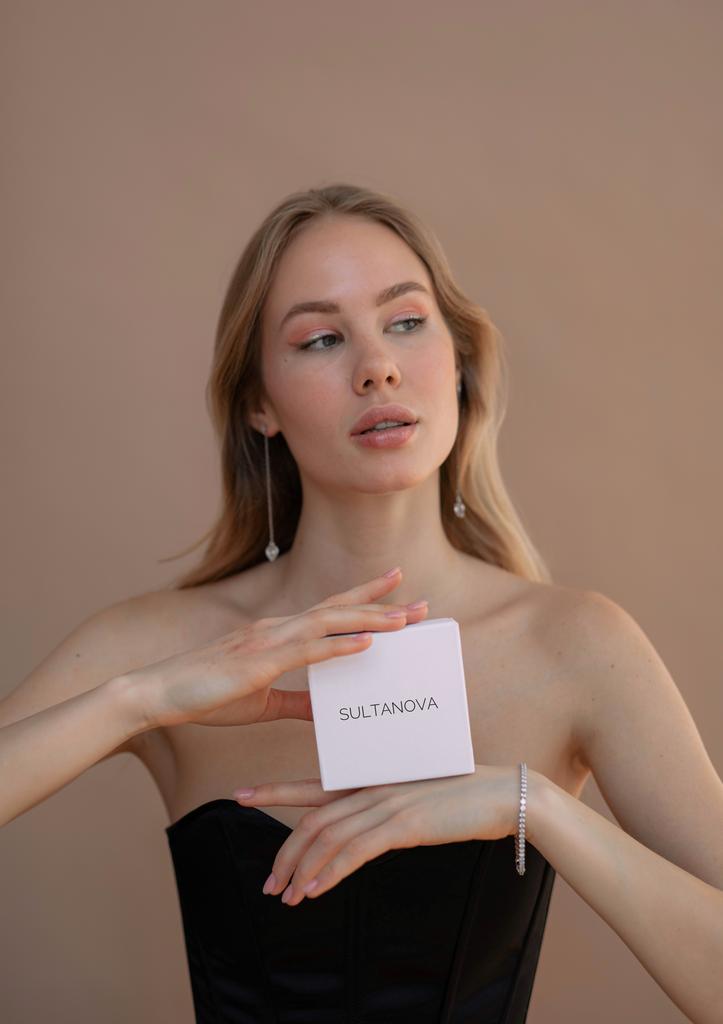 Серьги с бриллиантами