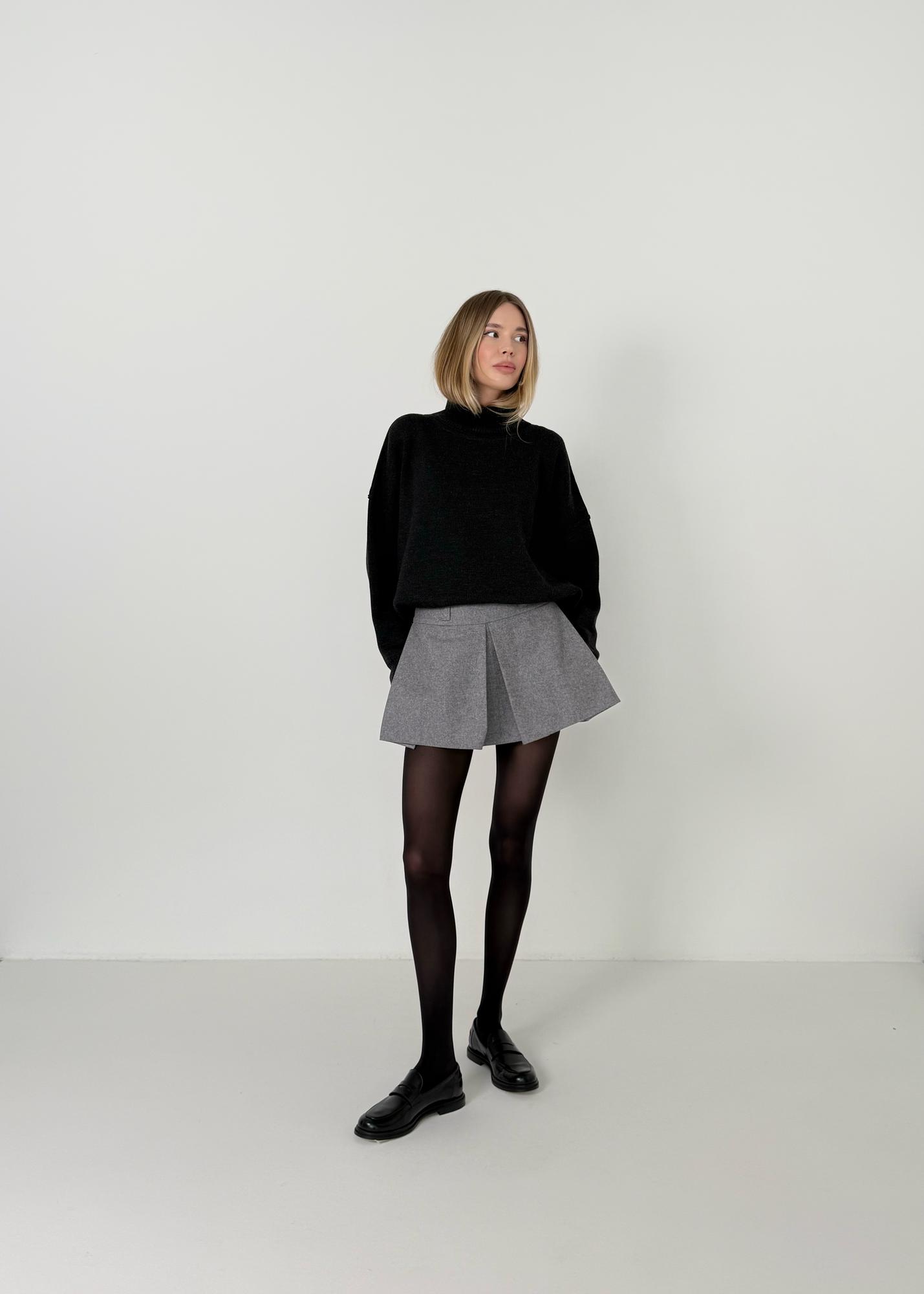 Юбка из шерсти