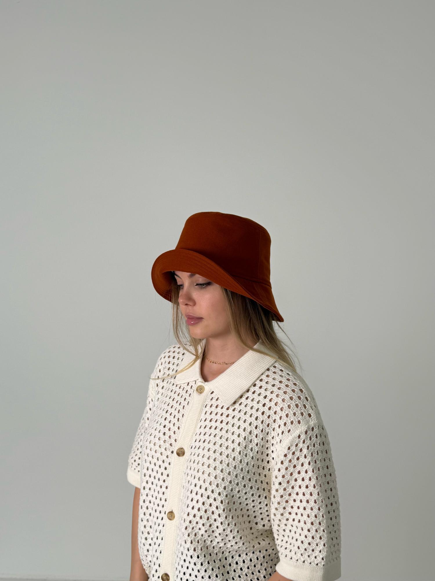 Панама из шерсти