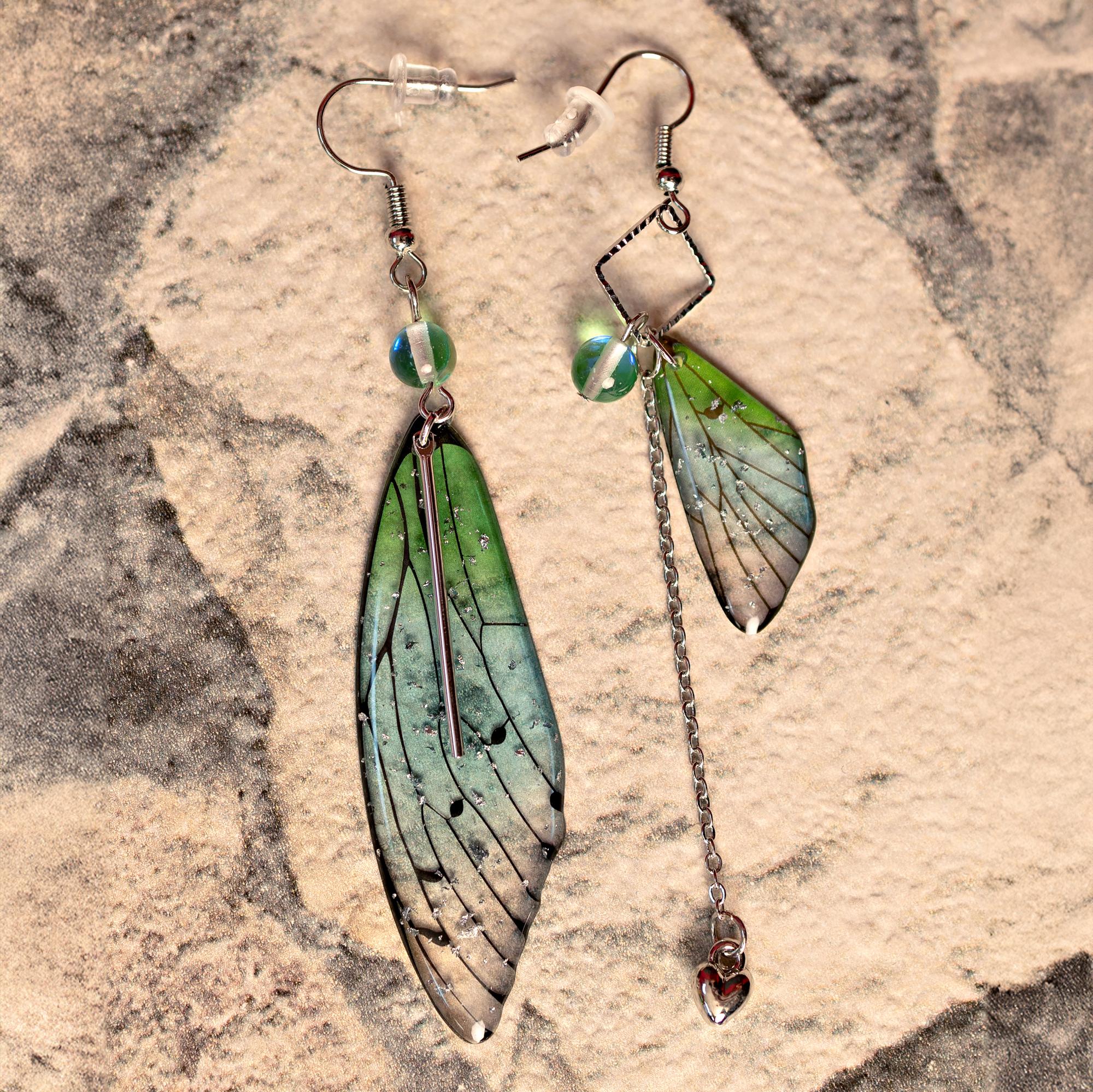 Серьги "Крлылья Феи"