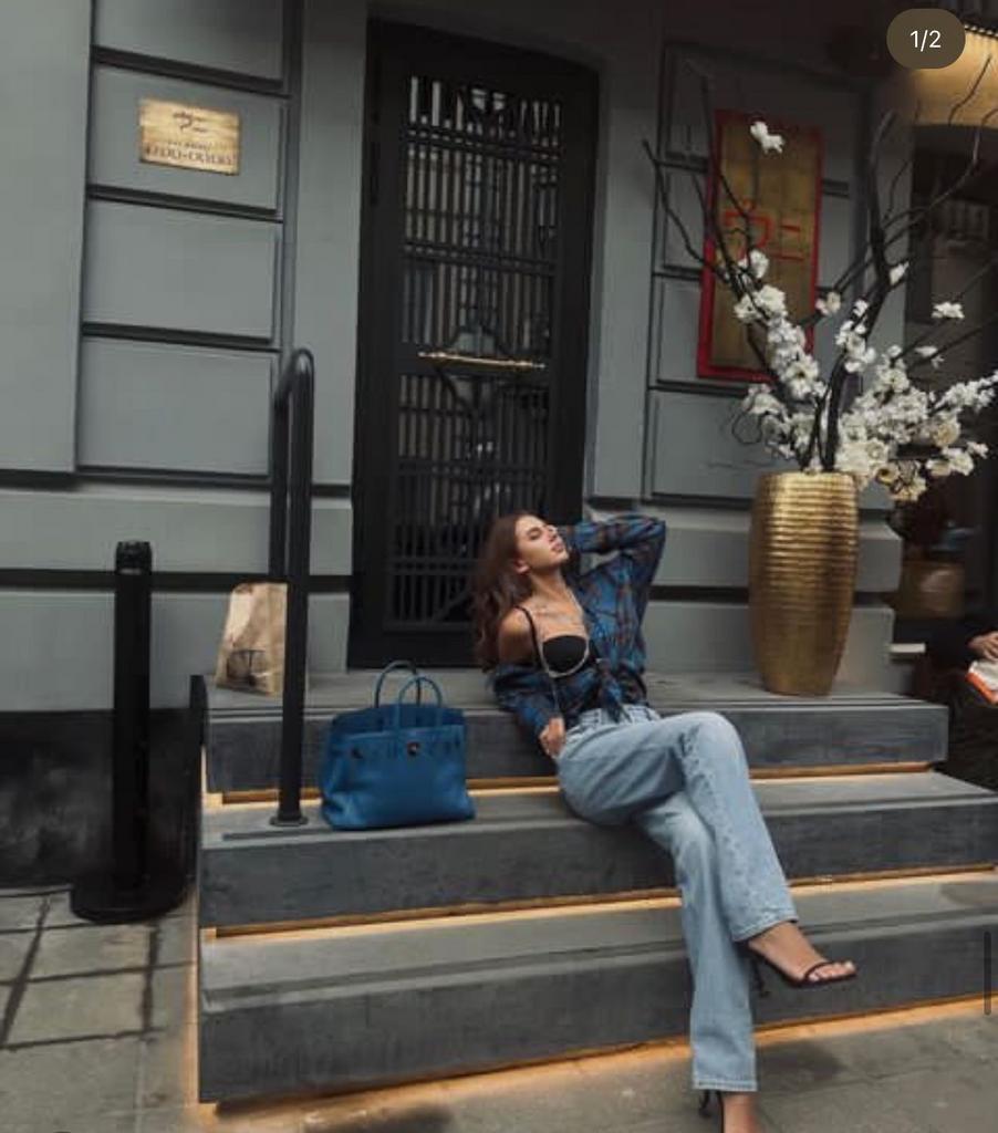 Хлопковая рубашка в клетку