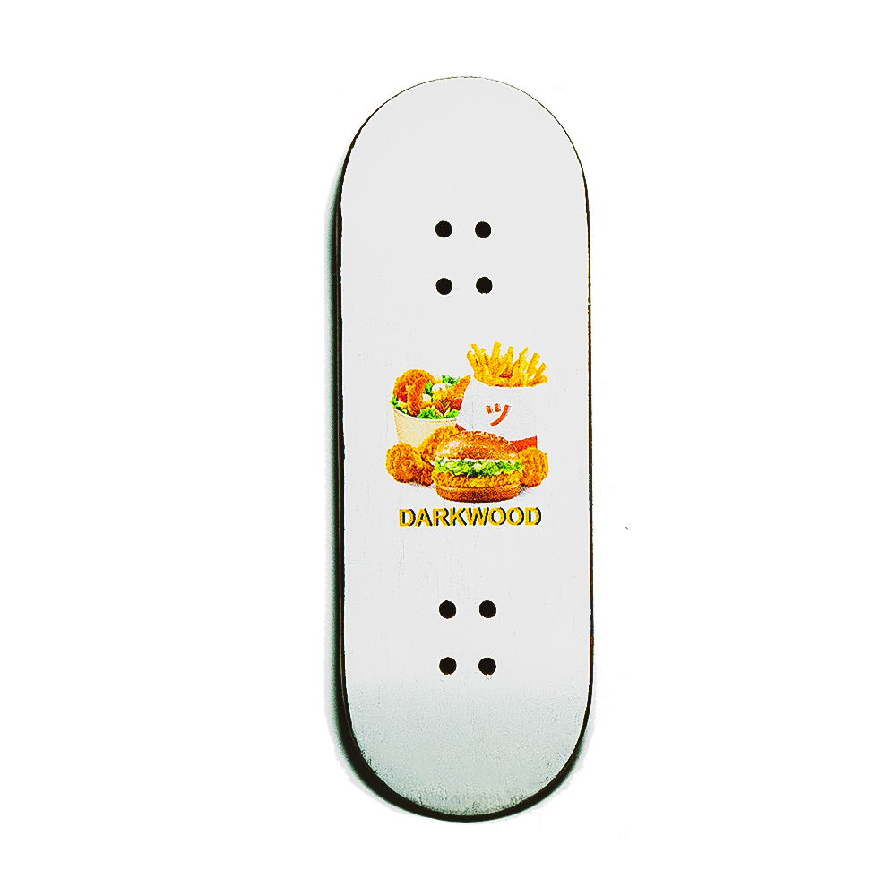 French fries and chicken