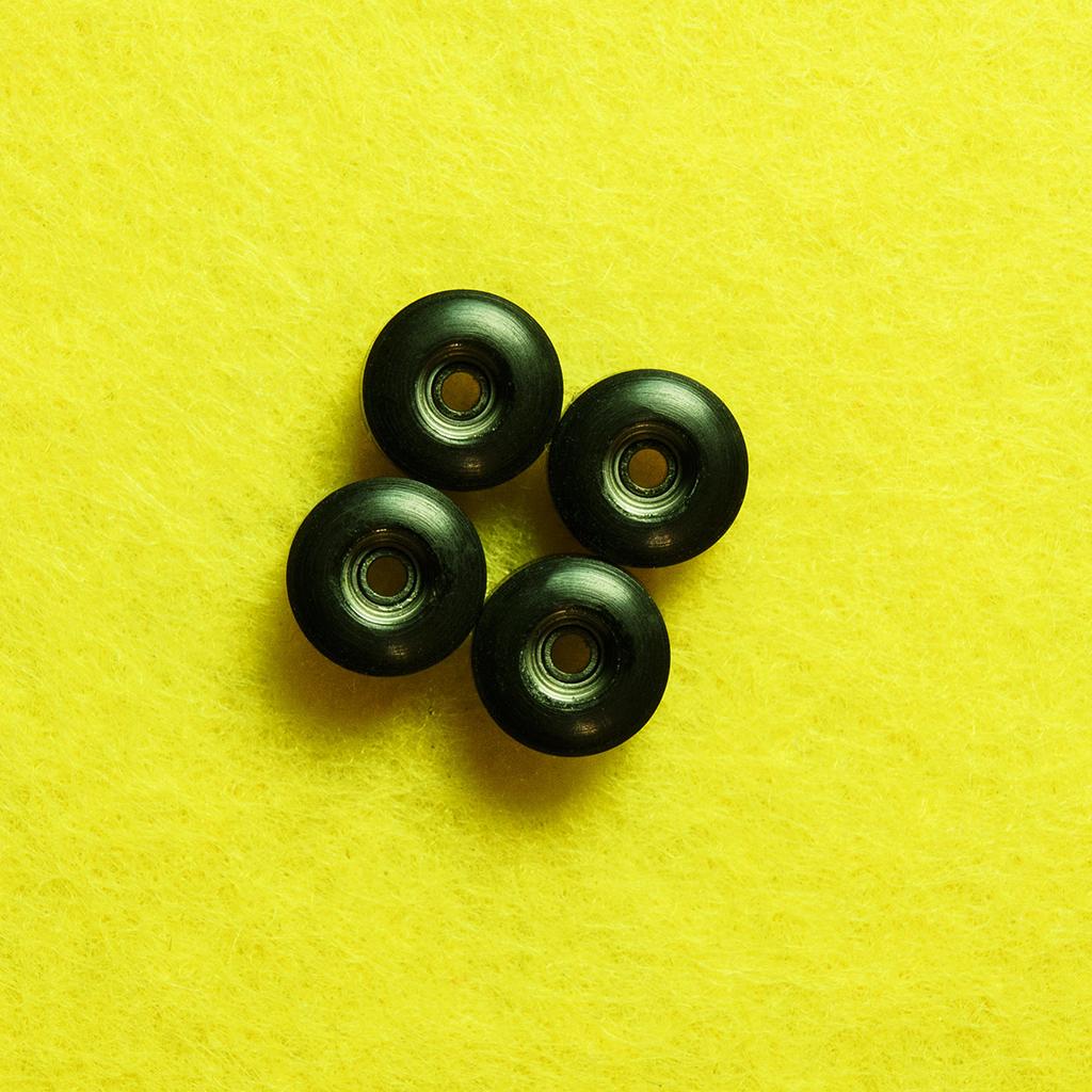 " BLACK METAL " - goth wheels / BLAST shape / 95A