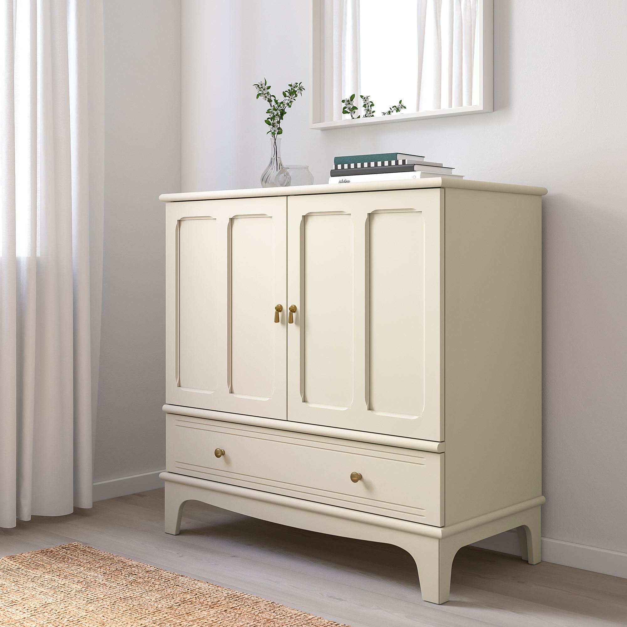 LOMMARP IKEA Шкаф, светло-бежевый, 102x101 см