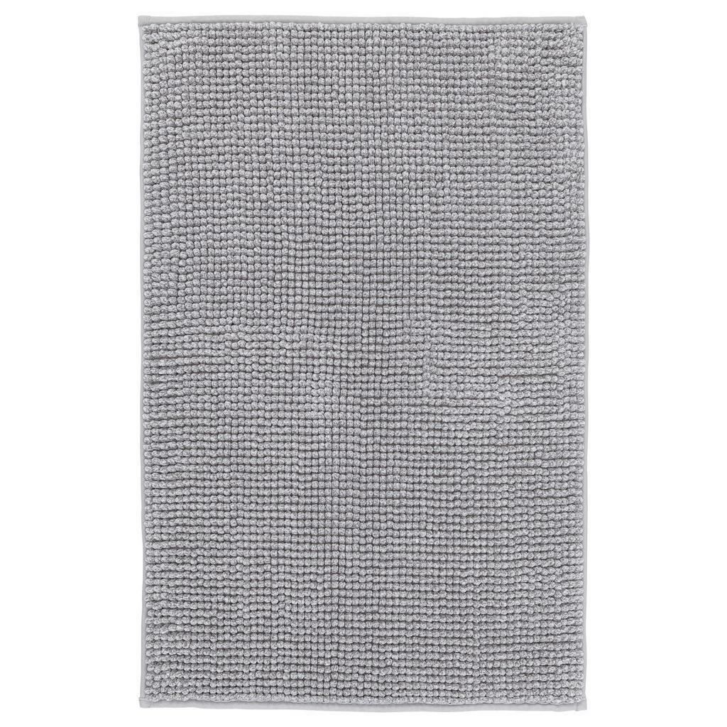 TOFTBO IKEA Коврик для ванной, серо-белый меланж, 50x80 см