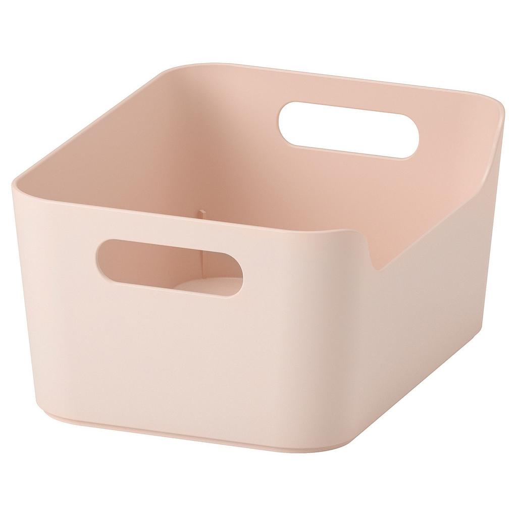 UPPDATERA IKEA Контейнер, розовый, 24x17 см