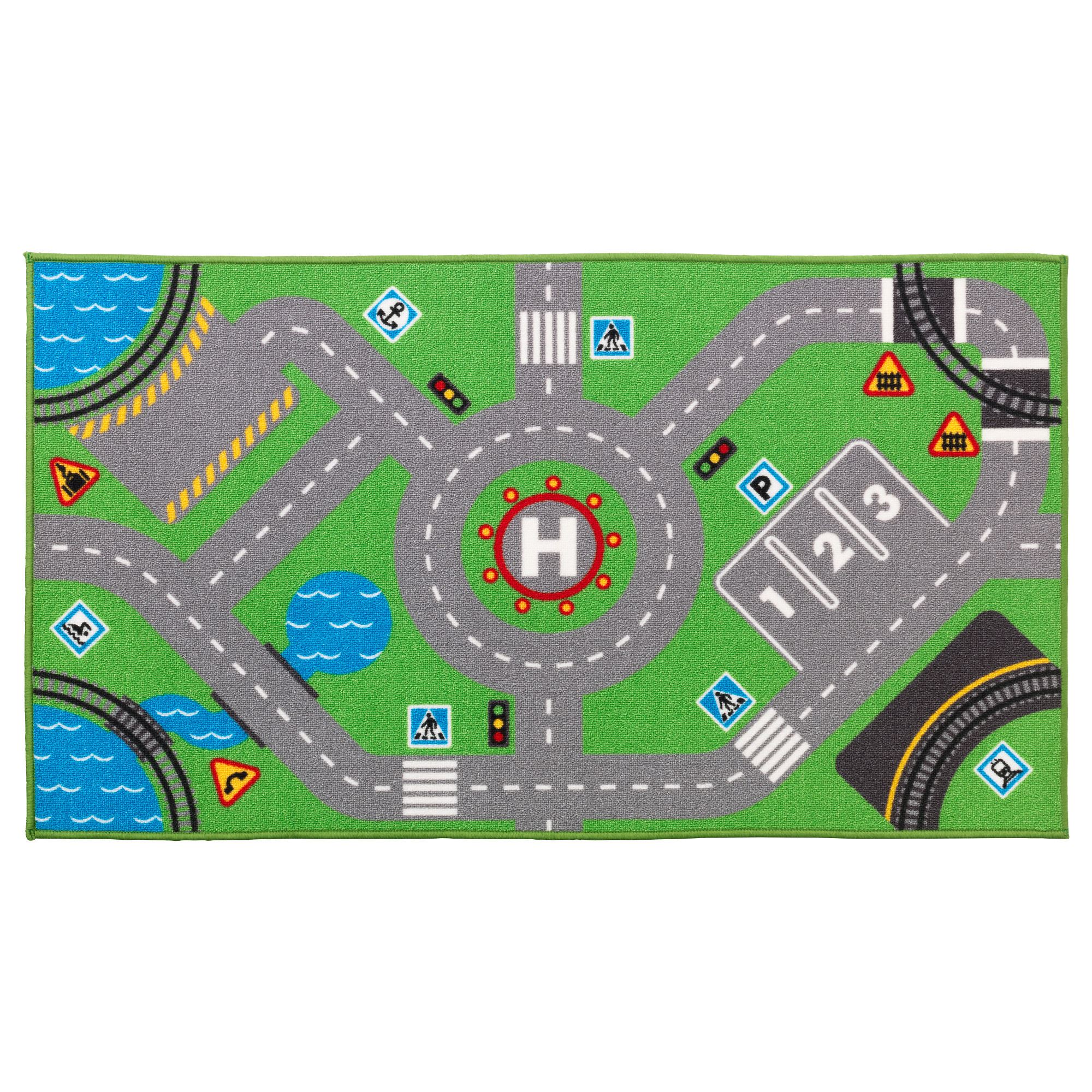 STORABO IKEA Ковер, зеленый, 75x133 см